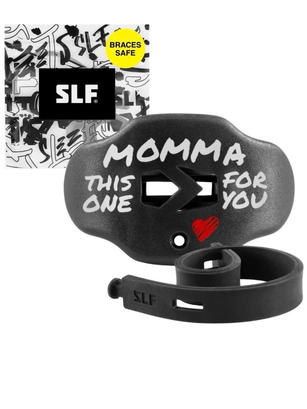 Sleefs Football Mouthpiece with Strap – Lip Guard Mouth Guard NEW